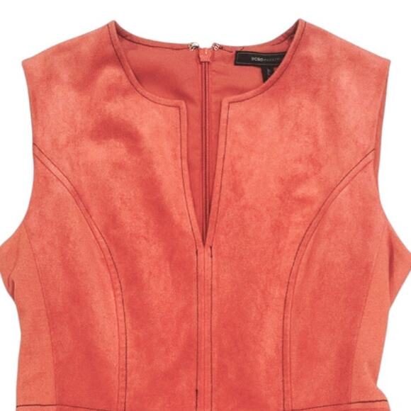 BCBG MaxAzria Red Dress | Size 8 - Picture 3 of 8